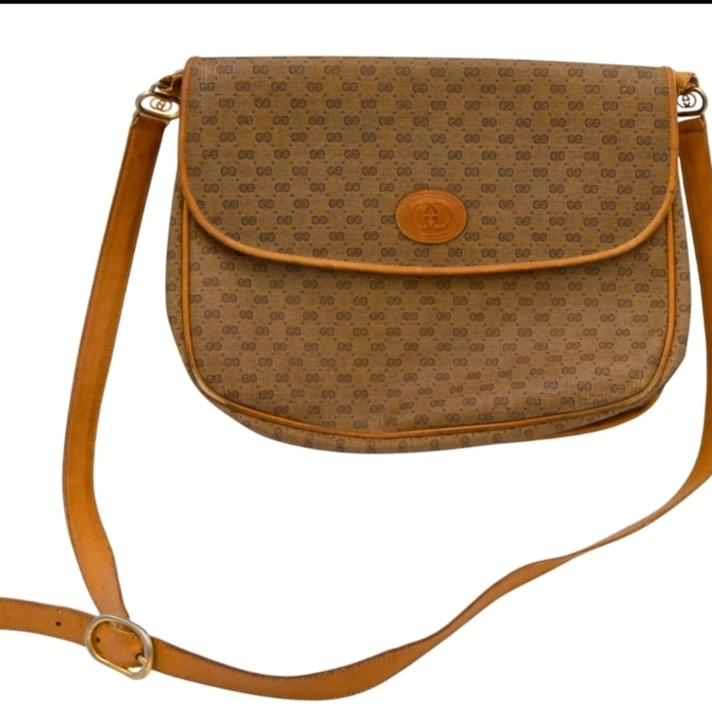 Gucci Brown Designer Crossbody Bag